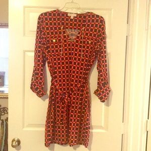 Michael Kors Belted Shirtdress